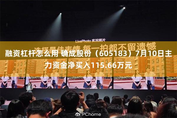 融资杠杆怎么用 确成股份（605183）7月10日主力资金净买入115.66万元