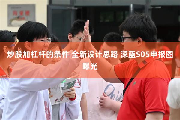 炒股加杠杆的条件 全新设计思路 深蓝S05申报图曝光